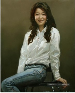  White Peintre - Dame en blanc chinois filles
